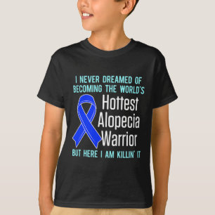 Alopezie Sensibilisierung Haarausfall Krieger Hitz T-Shirt
