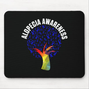 Alopezie Sensibilisierung Haarausfall Krieger kämp Mousepad