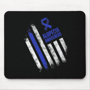 Alopezie Sensibilisierung Haarausfall Krieger Tack Mousepad