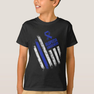 Alopezie Sensibilisierung Haarausfall Krieger Tack T-Shirt