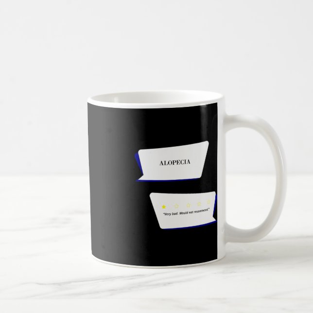 Alopezie Überprüfung Sehr schlecht. Das Zimmer war Kaffeetasse (Rechts)