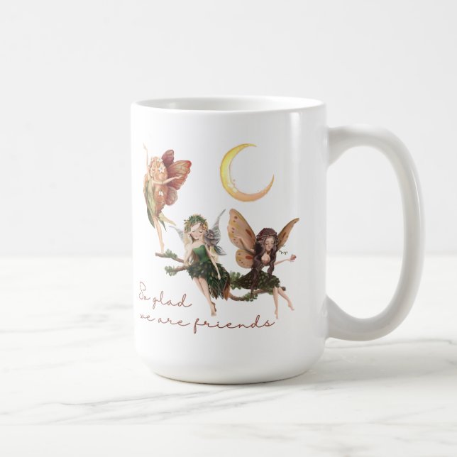 Alors Heureux Nous Sommes Ami Fairy Mug (Droite)