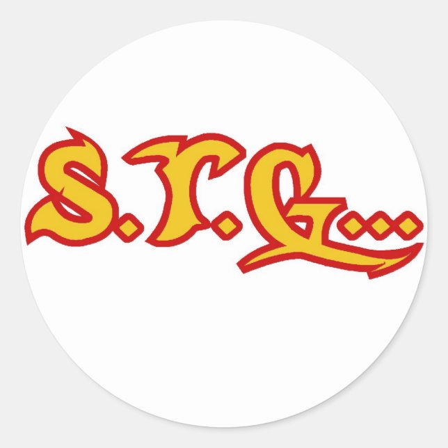 Alors Ils Y Vont... BLANC ROCK Intils Stickers (Devant)