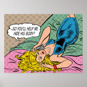 "Alors, tu m'aideras à cacher son corps ?" Affiche