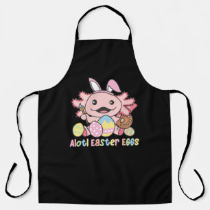 Alotl Ostereier Axolotl Ostern mit Puppe Schürze