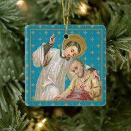 Aloysius & Plague Victim (M 006) Keramikornament