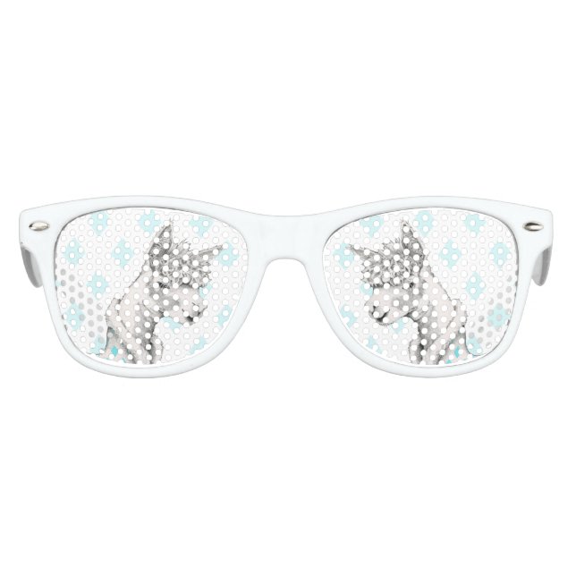 Alpaca Adult Retro Party Shades Sonnenbrille (Vorderseite)