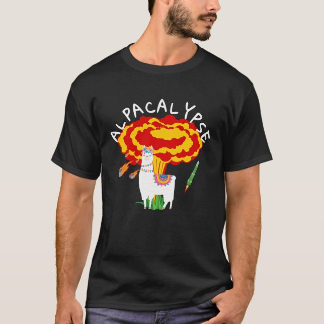 Alpaca Alpacalypse T-Shirt (Vorderseite)