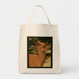 Alpaca Cria Tote Bag - "Papa's Überraschung" Tragetasche