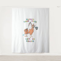 Alpaca Deine Taschen Lasse Go Angeln Einhorn