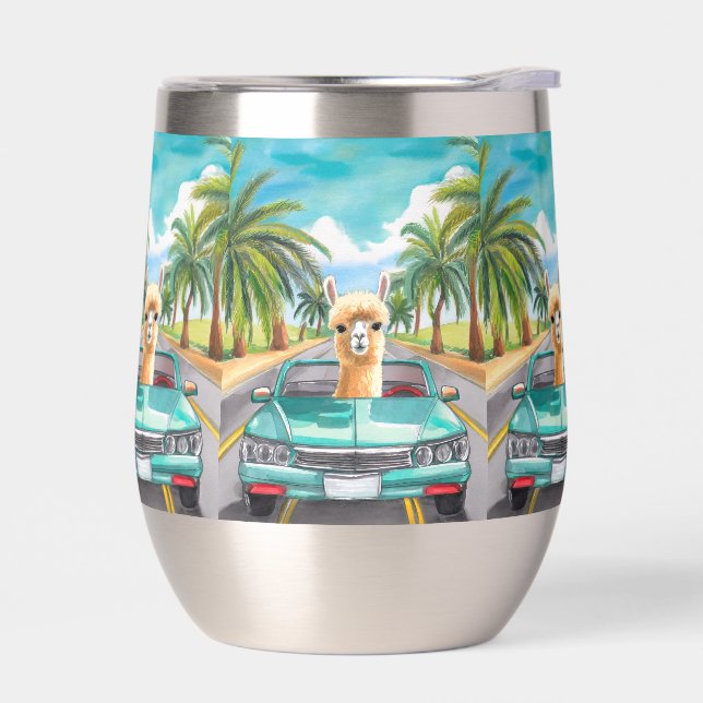 Alpaca Driving (Gauche)