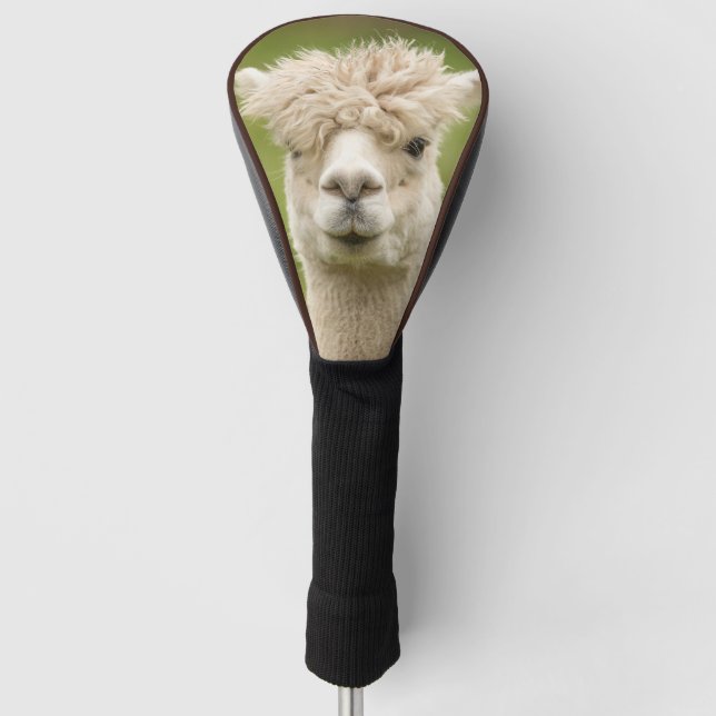 ALPACA FUNNY GOLF TREIBER DECKEN GOLF GIFTS HEADCOVER (Vorderseite)