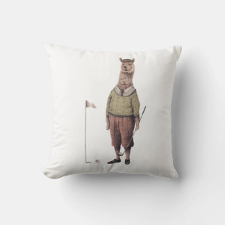 Alpaca Golf Club Kissen