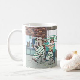 Alpaca-Haarschnitt Kaffeetasse