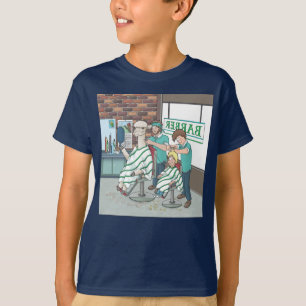 Alpaca-Haarschnitt T-Shirt