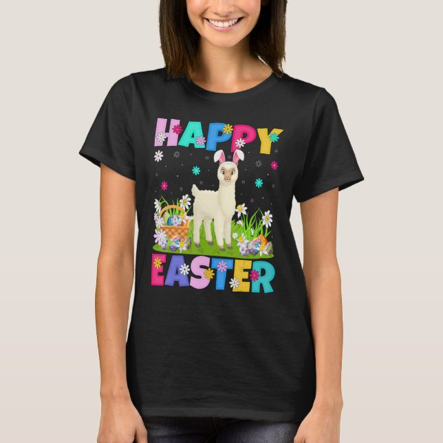 Alpaca Happy Osterfestung Bellinzona T-Shirt (Vorderseite)