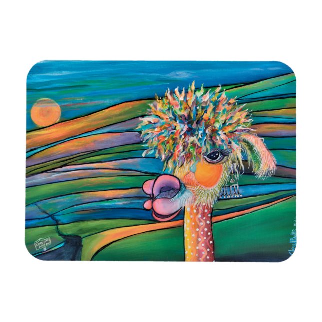 Alpaca - Kathleen-Magnet Magnet (Horizontal)