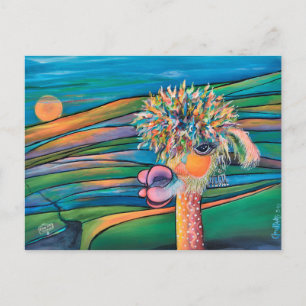 Alpaca Kathleen Postcard Postkarte