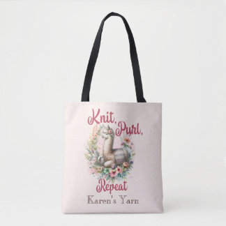 Alpaca-Knitter Tasche