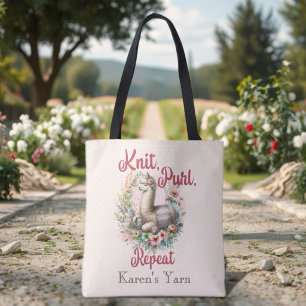 Alpaca-Knitter Tasche