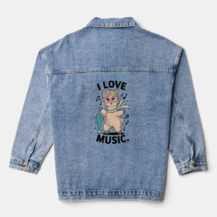 Alpaca Liebe Jeansjacke