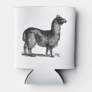Alpaca Llama Niedlich Peru Landschaft Art Dosenkühler