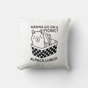 Alpaca Lunch Kissen
