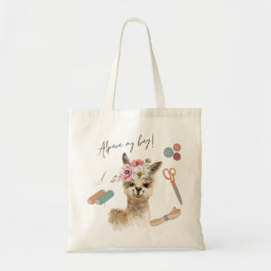 Alpaca My Bag   Craft Tote Bag