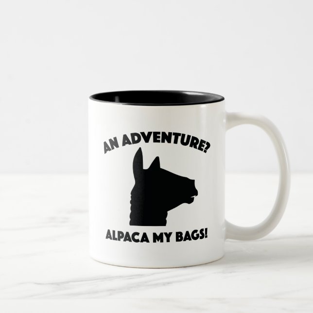 Alpaca My Bags Zweifarbige Tasse (Rechts)