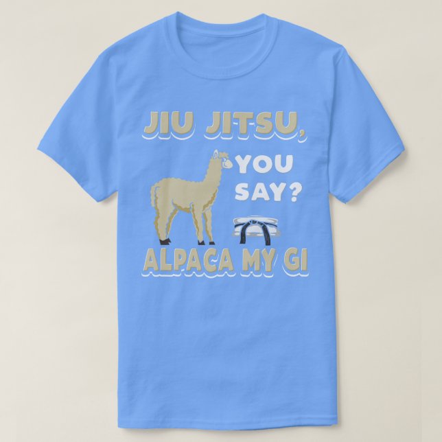 Alpaca my gi Brazilian jiu jitsu T-Shirt (Design vorne)