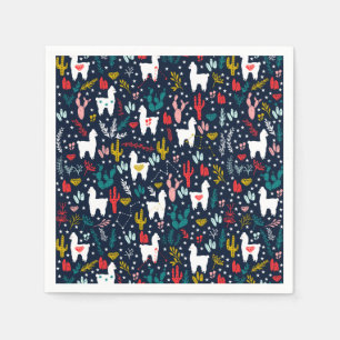 Alpaca Paper Napkin Serviette