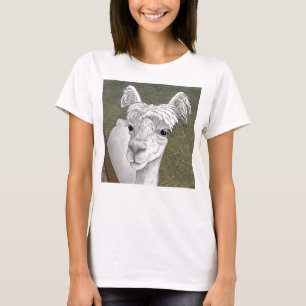 Alpaca Portrait 2 T-Shirt
