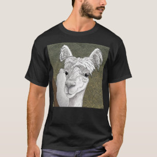 Alpaca Portrait 2 T-Shirt