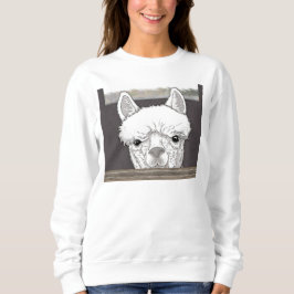 Alpaca Portrait Sweatshirt