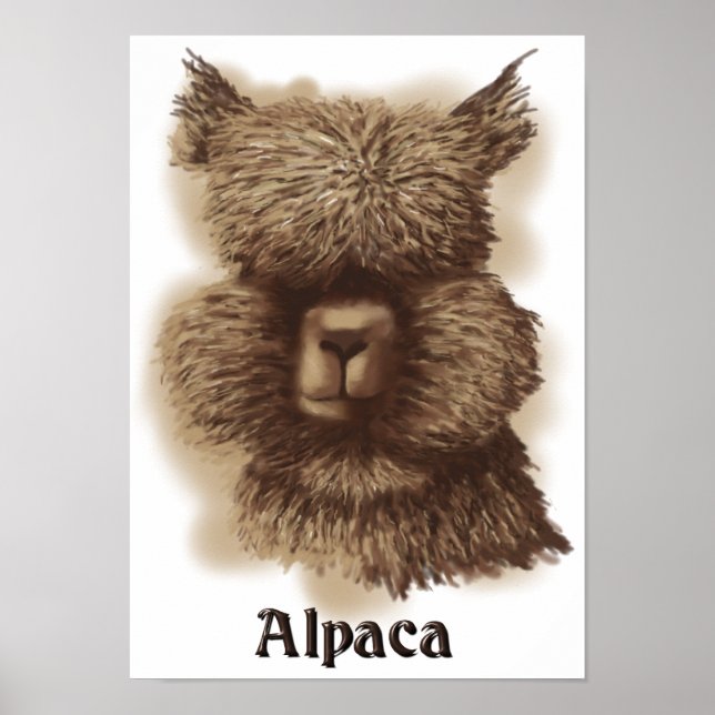 Alpaca Poster (Vorne)