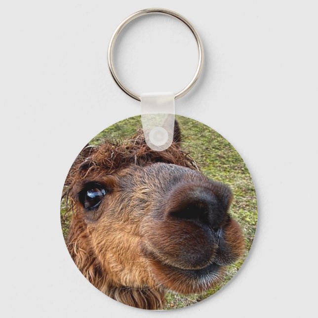 Alpaca-Schlüsselanhänger Schlüsselanhänger (Vorderseite)