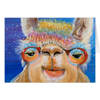 Alpaca - Spirit Großmutter - Anerkennkarte