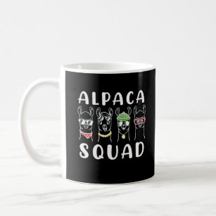 Alpaca Squad Gangster Funny Alpaca Friends Kaffeetasse