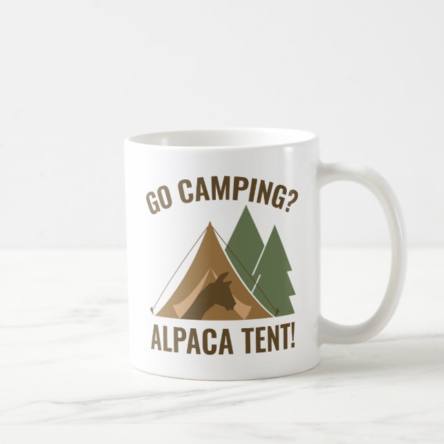 Alpaca Tent Kaffeetasse (Rechts)