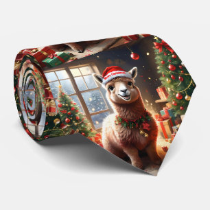 "Alpaca the Presents: A Christmas Tale" Krawatte