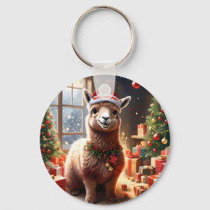 "Alpaca the Presents: A Christmas Tale" Schlüsselanhänger