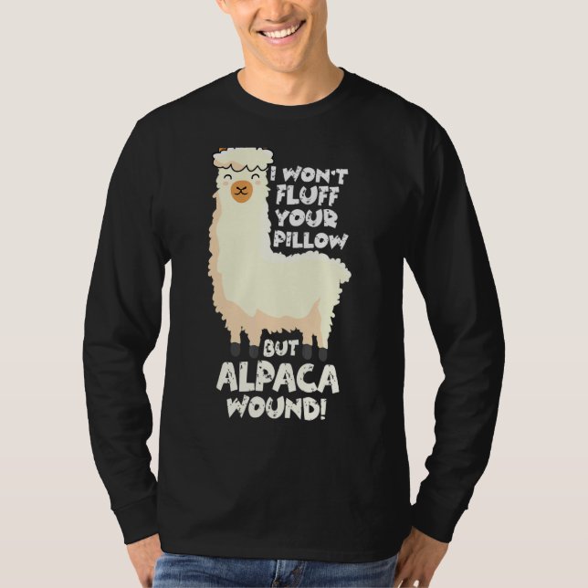 Alpaca Wound Care Pflege Trauma Er Ems Niedlich Ll T-Shirt (Vorderseite)