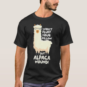 Alpaca Wound Care Pflege Trauma Er Ems Niedlich Ll T-Shirt