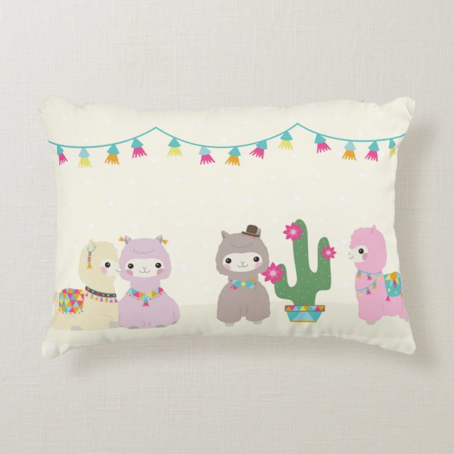 Alpacas Accent Cushion Dekokissen (Vorderseite)