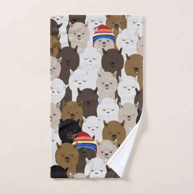 Alpacas Handtuch (Handtuch)