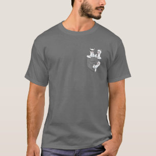 Alpacas in der Tasche Funny Alpaca T-Shirt