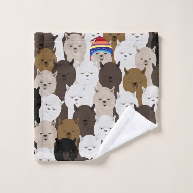 Alpacas Wash Tuch (Waschlappen)