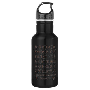 Alpahbet aus dem 12. Jahrhundert Trinkflasche