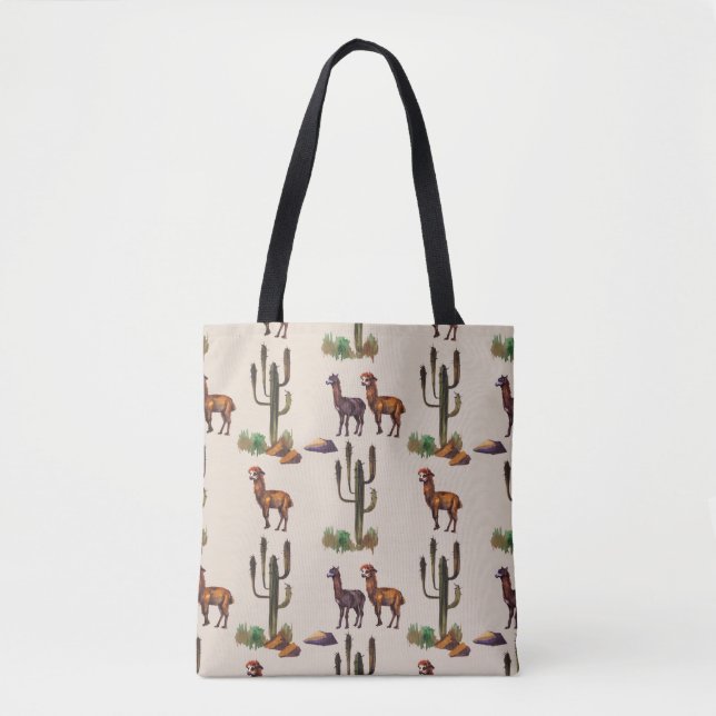 Alpaka-Alpaka Tasche (Vorderseite)