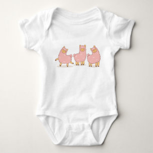 Alpaka-Baby Baby Strampler